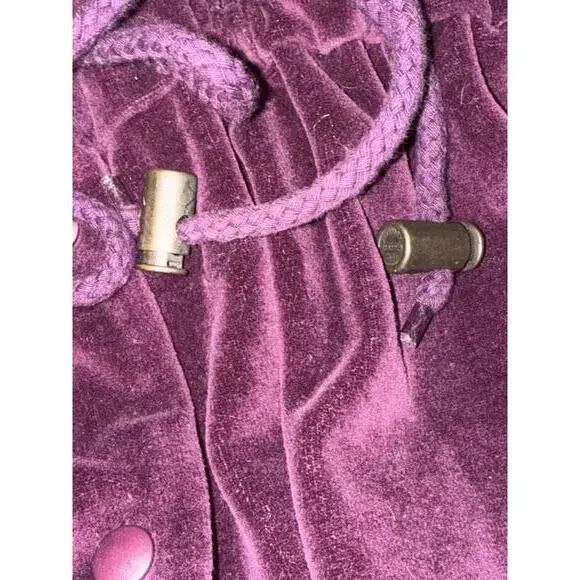 Azura vintage oversized velour jacket - Picture 3 of 5